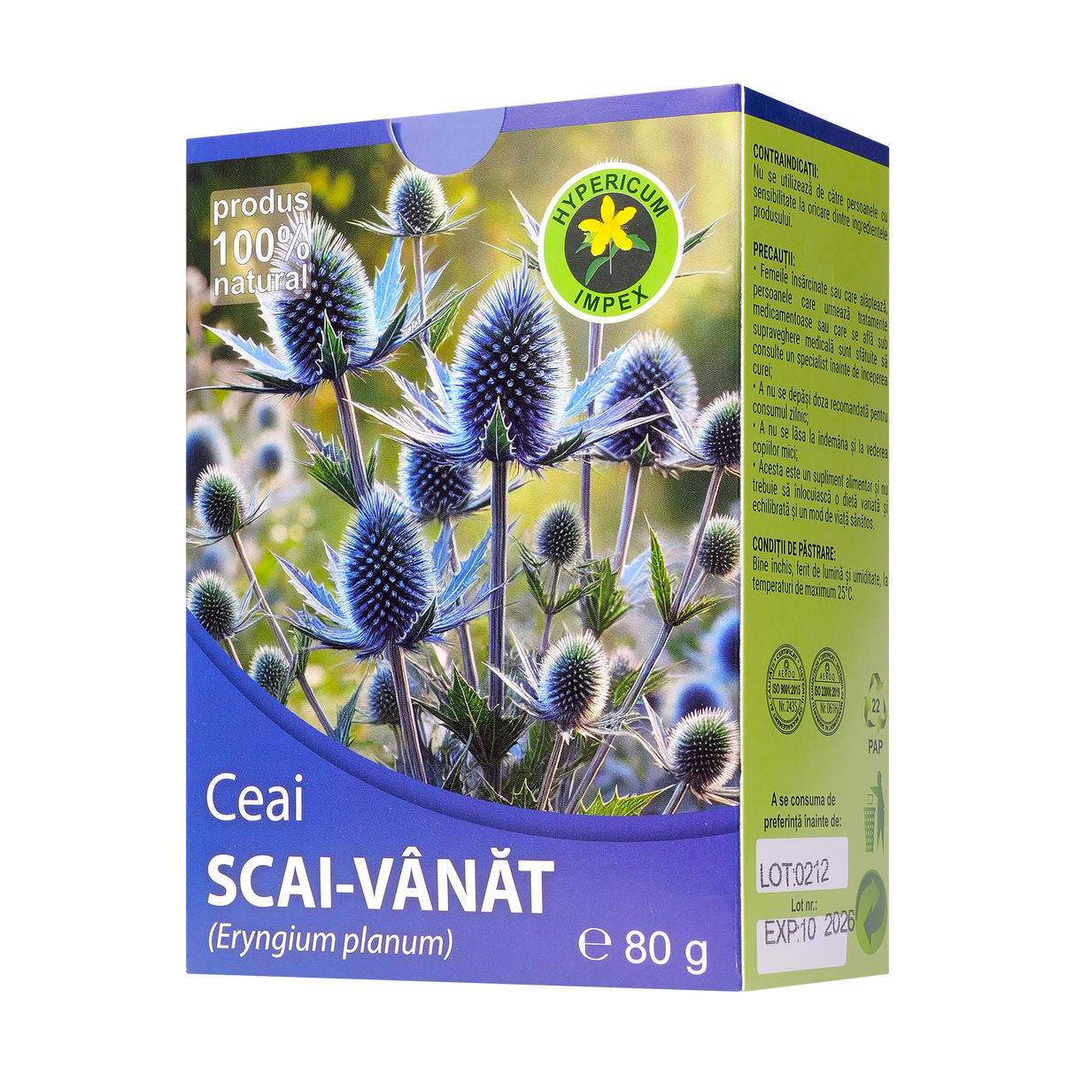 Ceai scai vanat 80 g