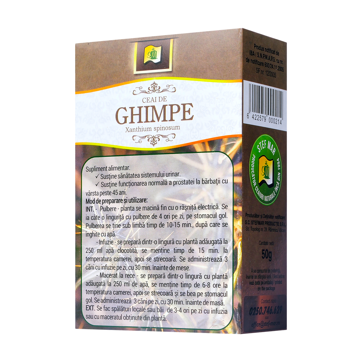 Ceai ghimpe iarba 50 g