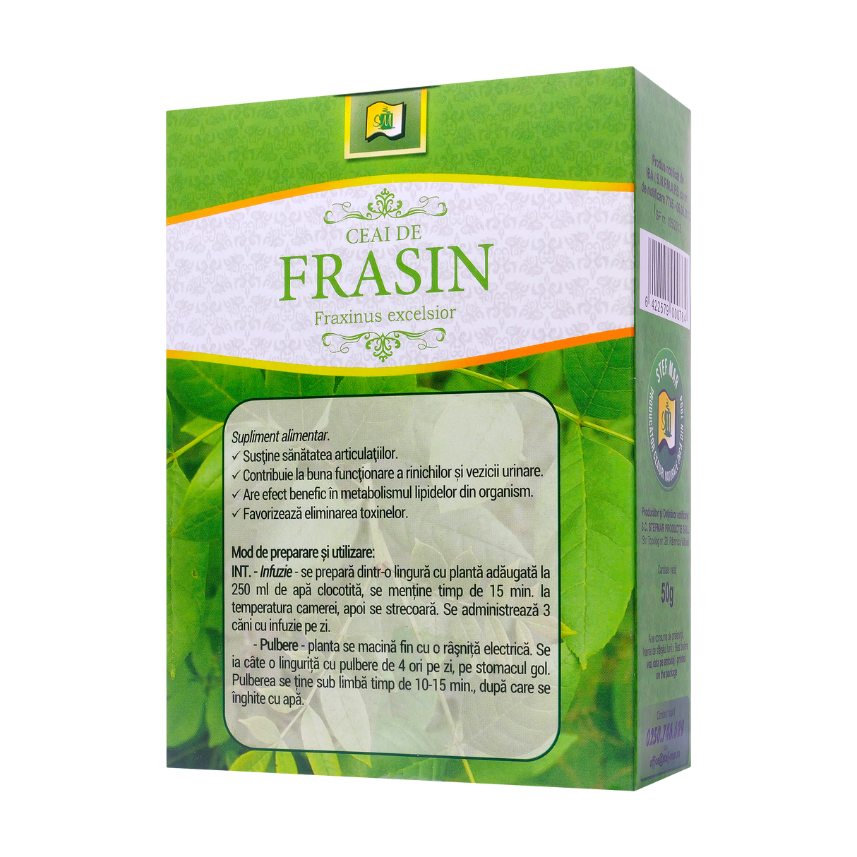 Ceai frasin frunze 50 g