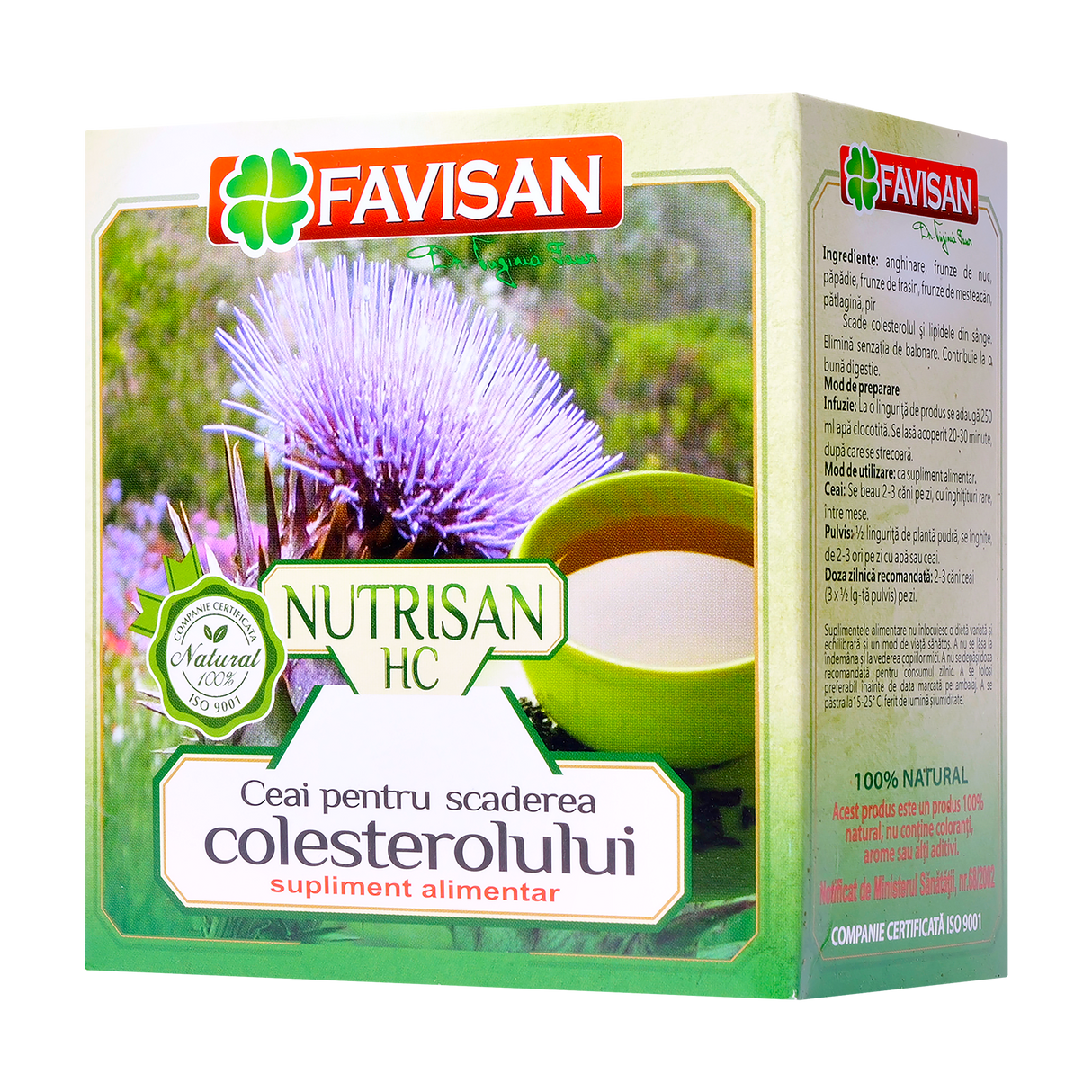 Ceai nutrisan hc Colesterol 50 g