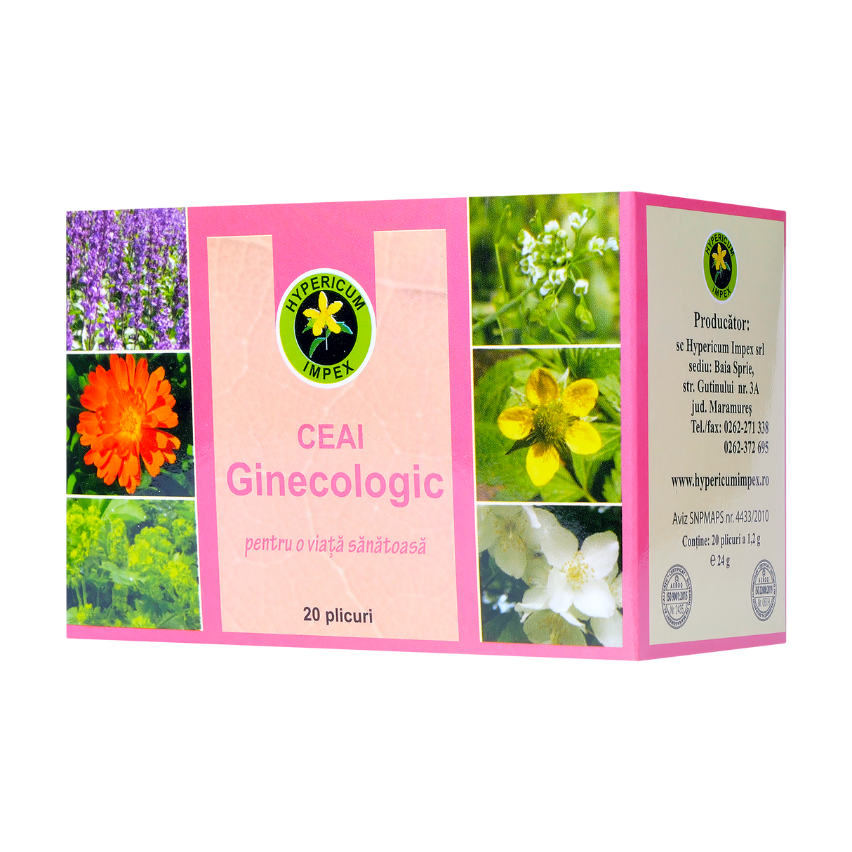 Ceai ginecologic 20 plicuri