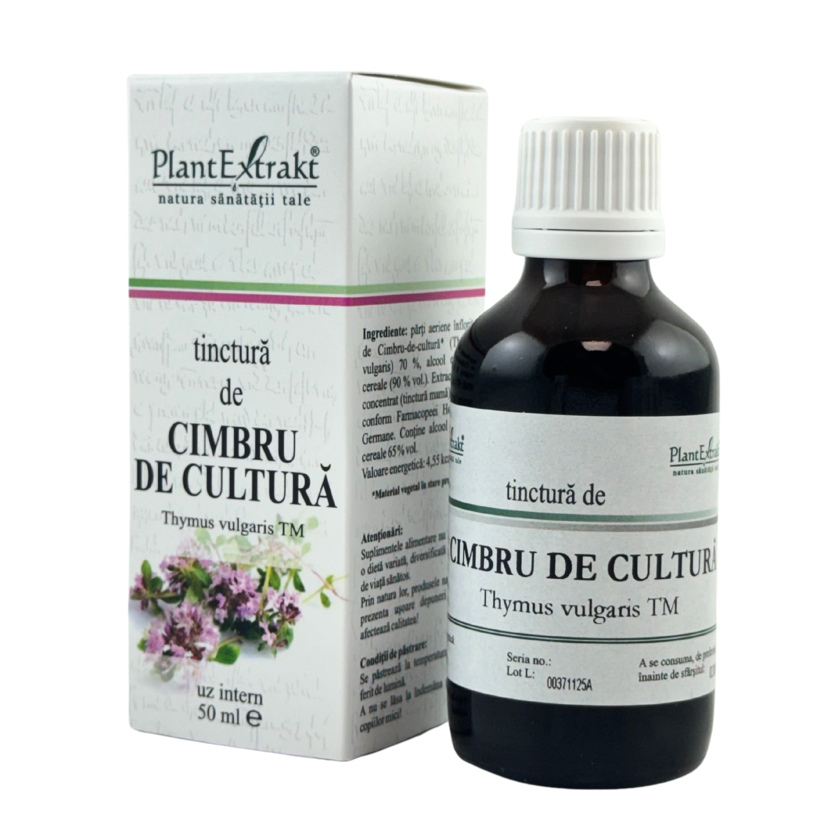 Tinctura de Cimbru de cultura 50 ml