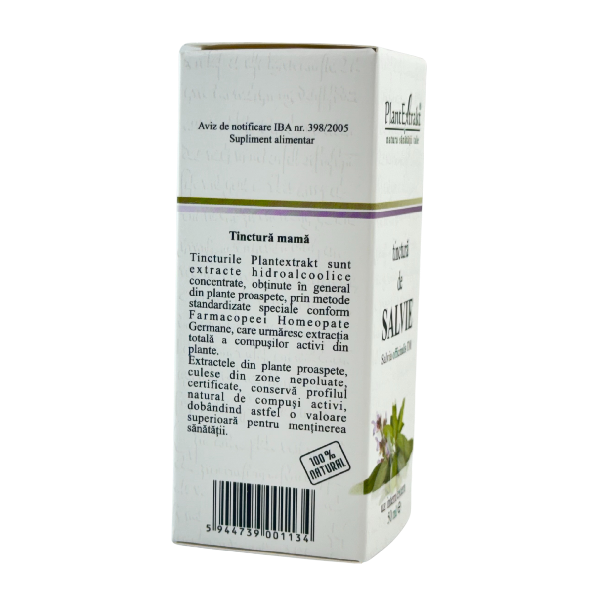 Tinctura de Salvie 50 ml