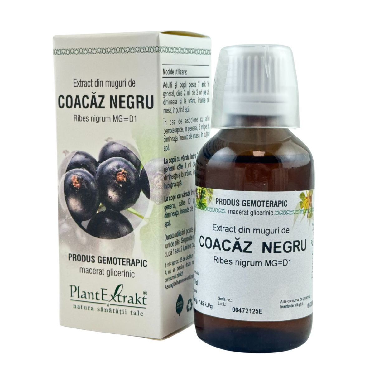 Extract din muguri de Coacaz negru 50 ml