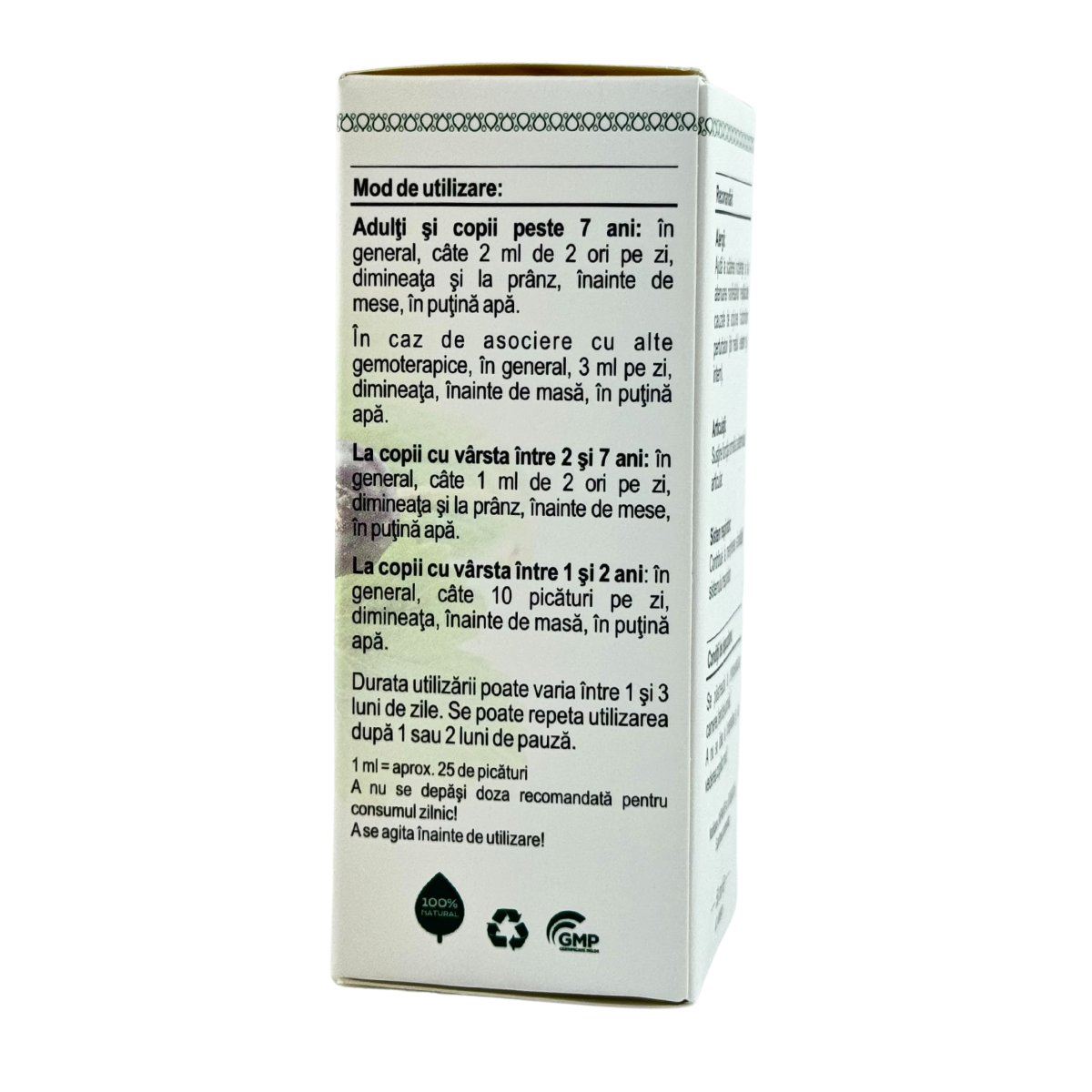 Extract din muguri de Coacaz negru 50 ml