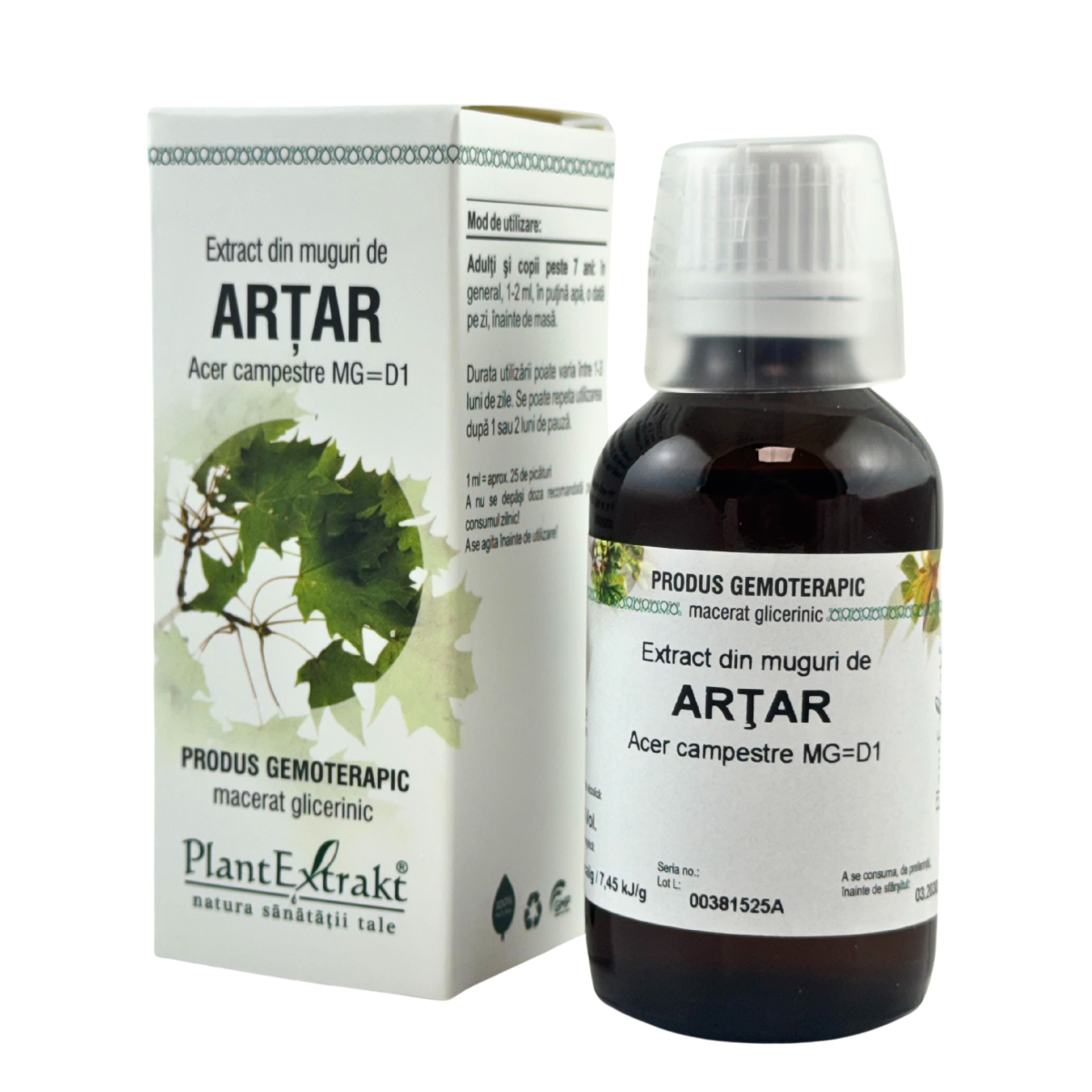 Extract din muguri de Artar 50 ml