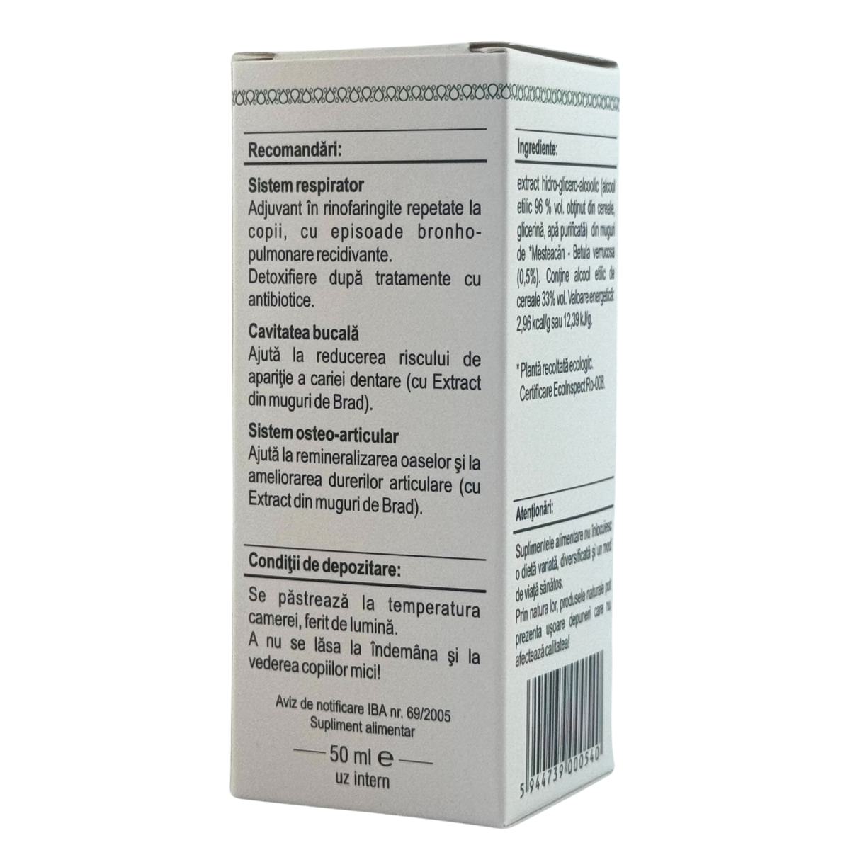 Extract din muguri de Mesteacan 50 ml