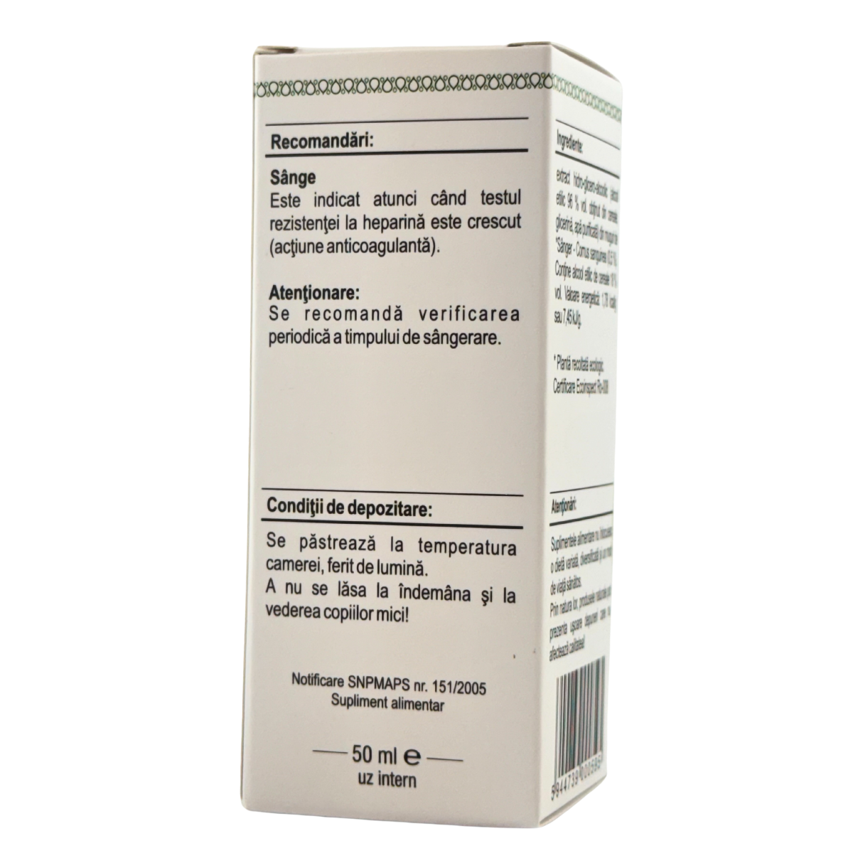 Extract din muguri de Sanger 50 ml