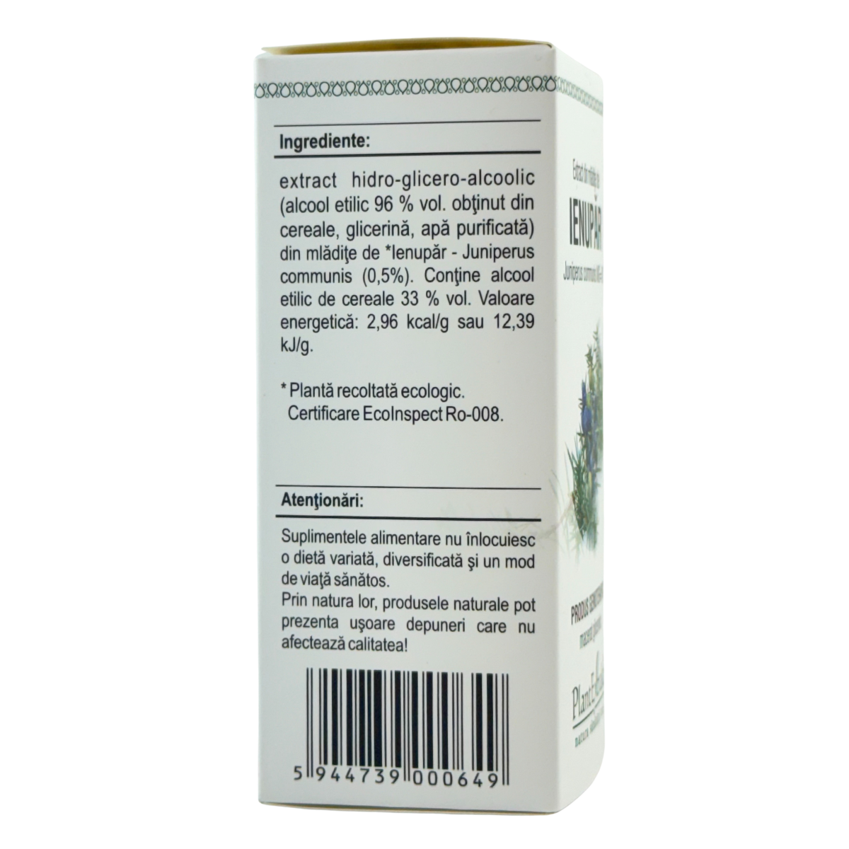 Extract din mladite de Ienupar 50 ml