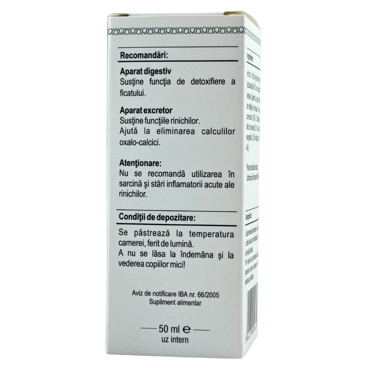 Extract din mladite de Ienupar 50 ml