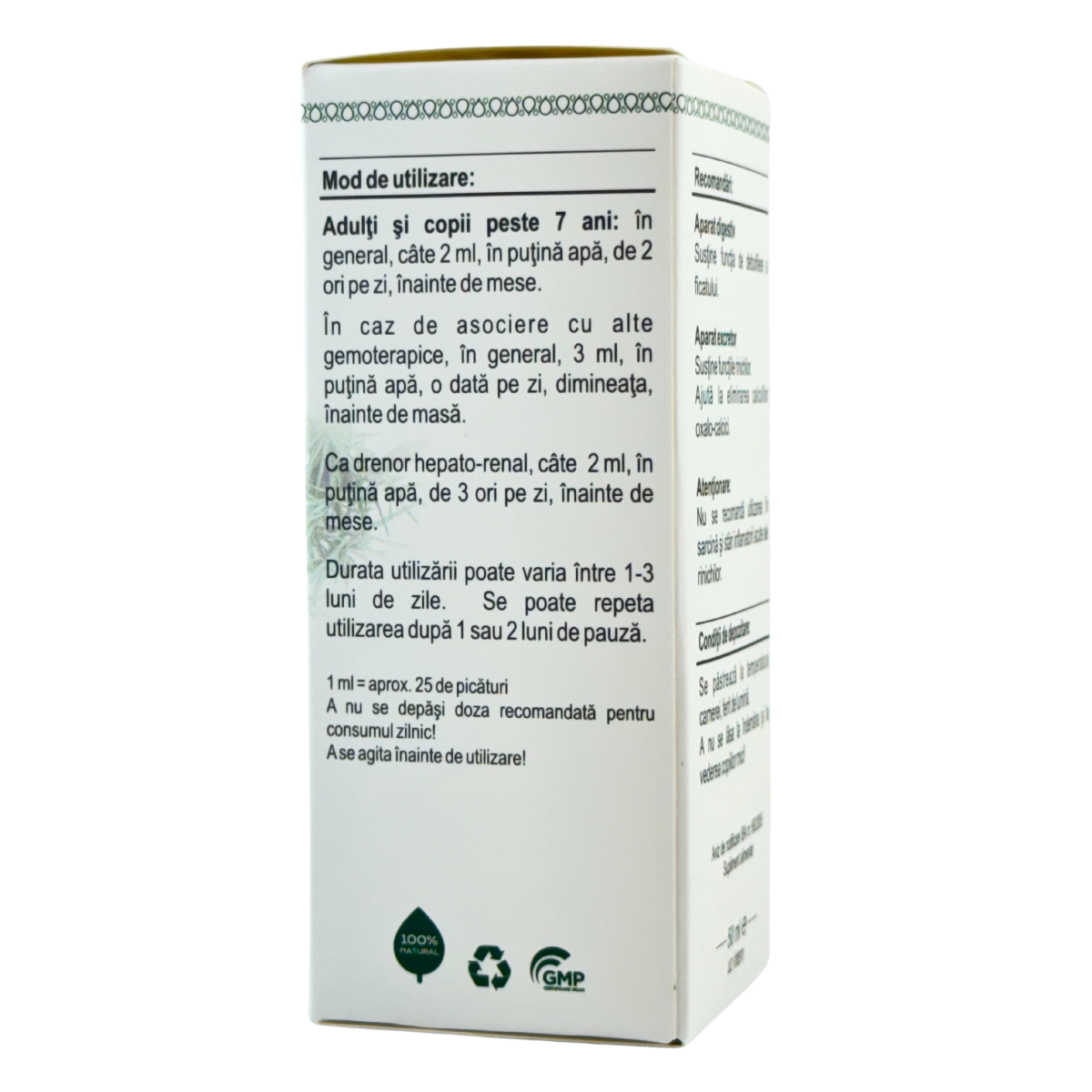 Extract din mladite de Ienupar 50 ml