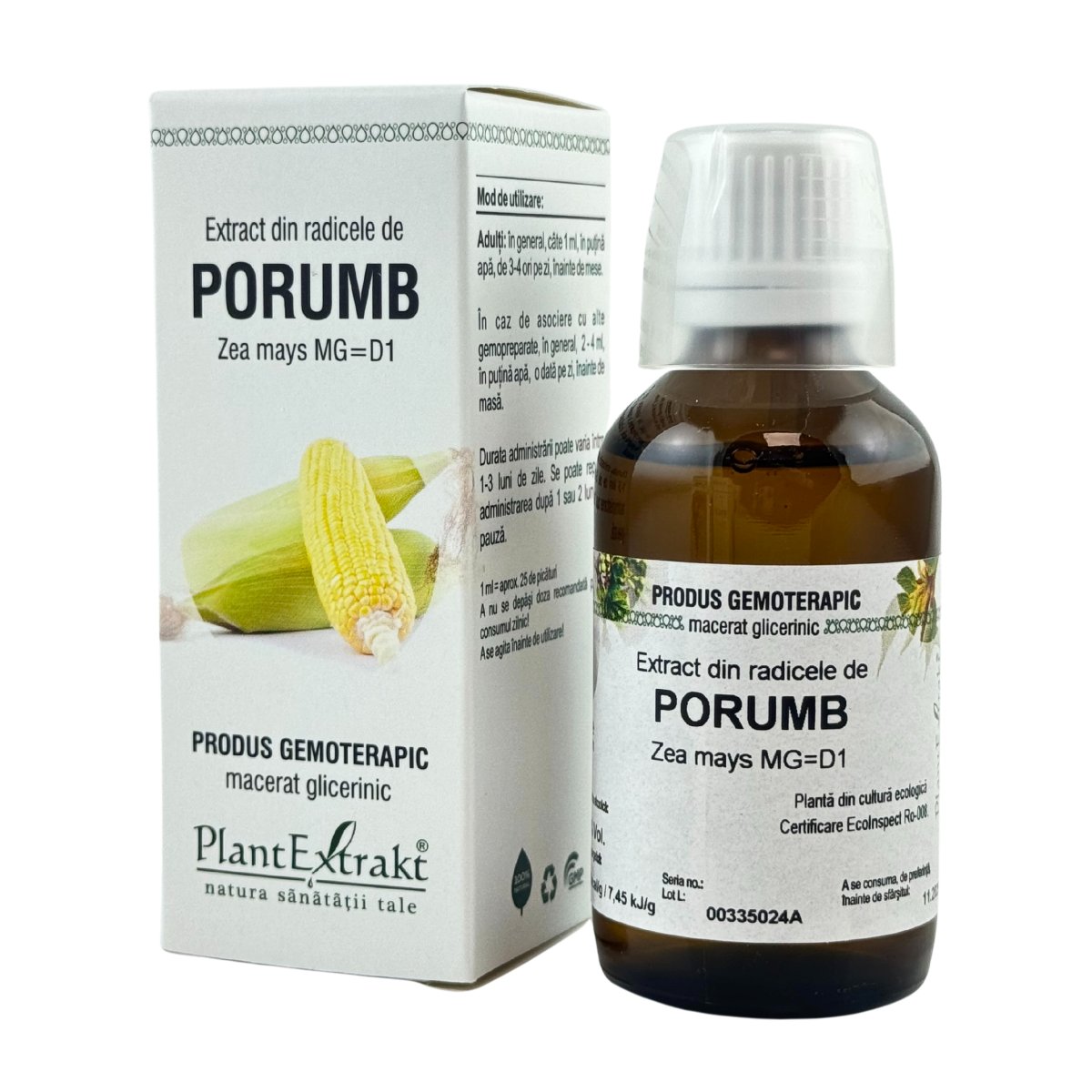 Extract din radicele de Porumb 50 ml