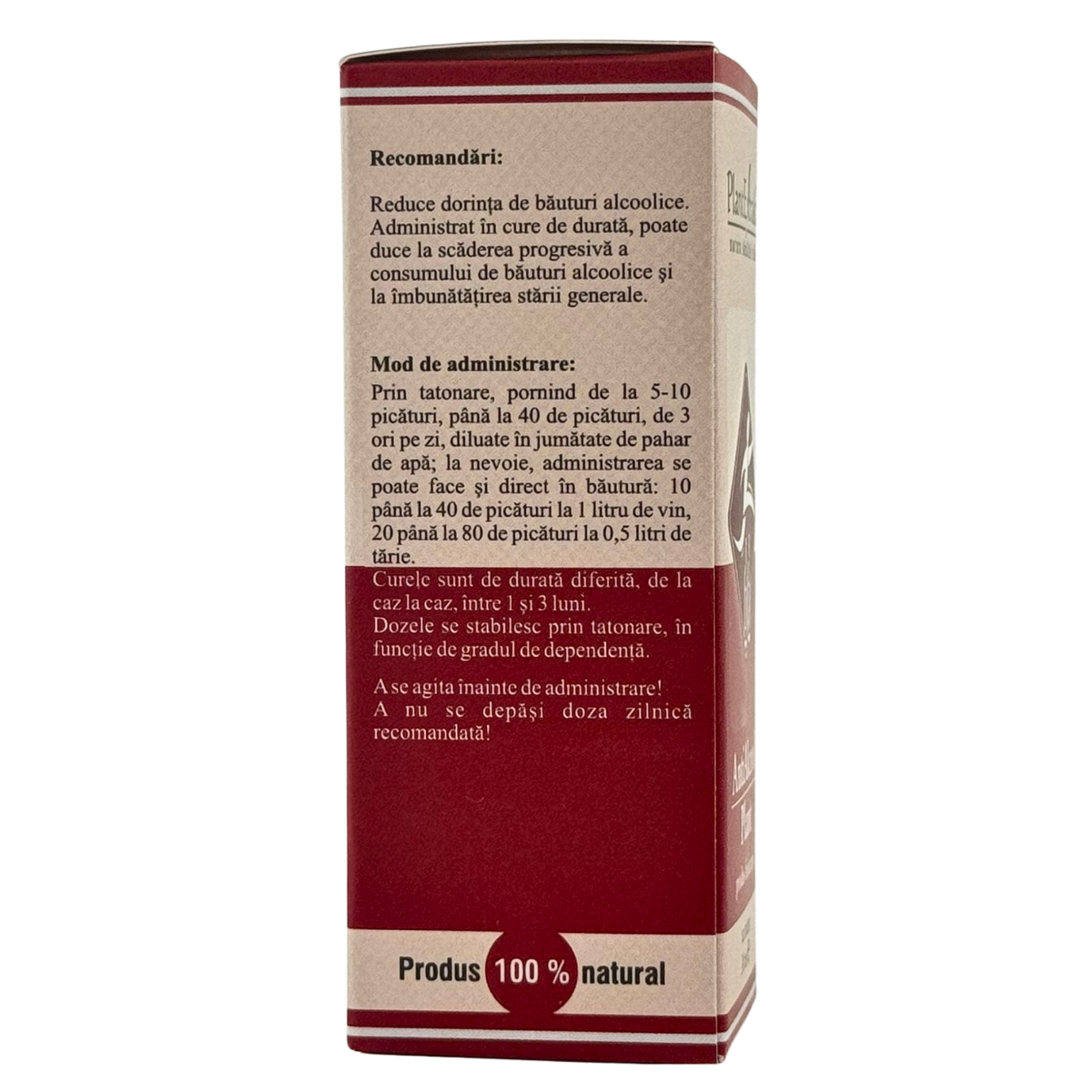 Antialcool Plant 30 ml
