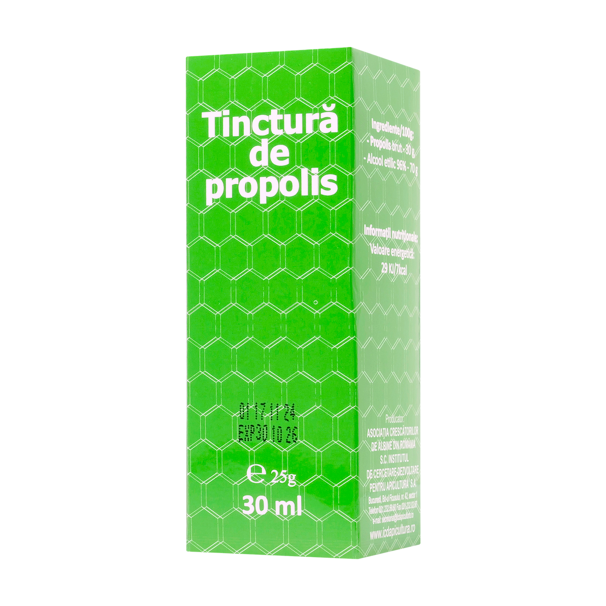 Tinctura propolis 30 ml Institutul Apicol