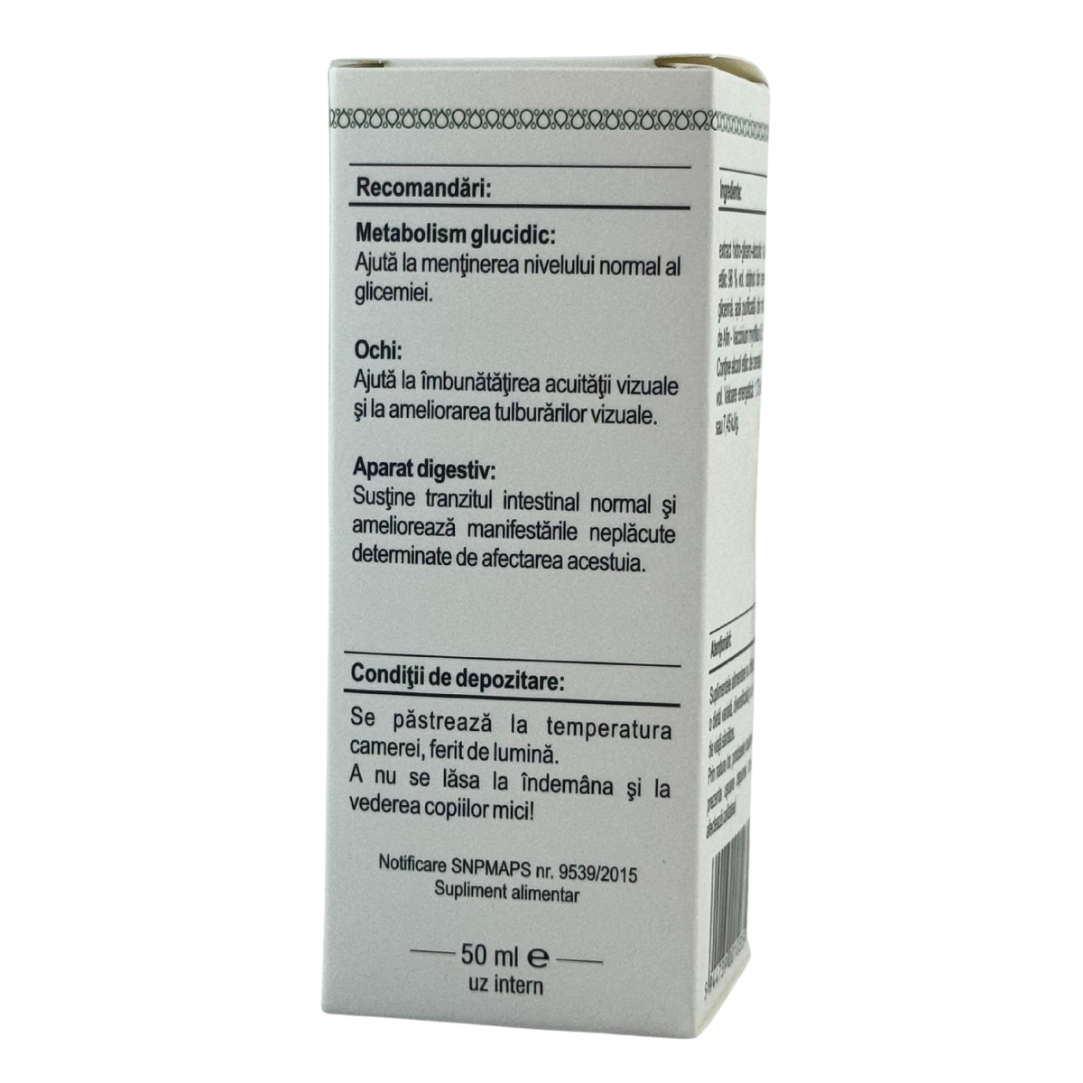 Extract din mladite de Afin 50 ml