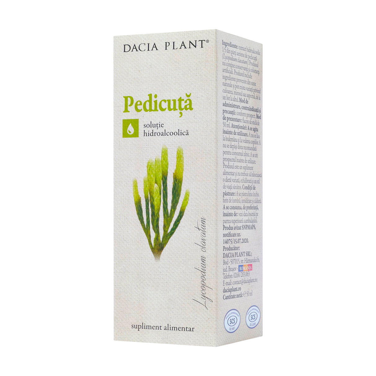Tinctura pedicuta 50 ml