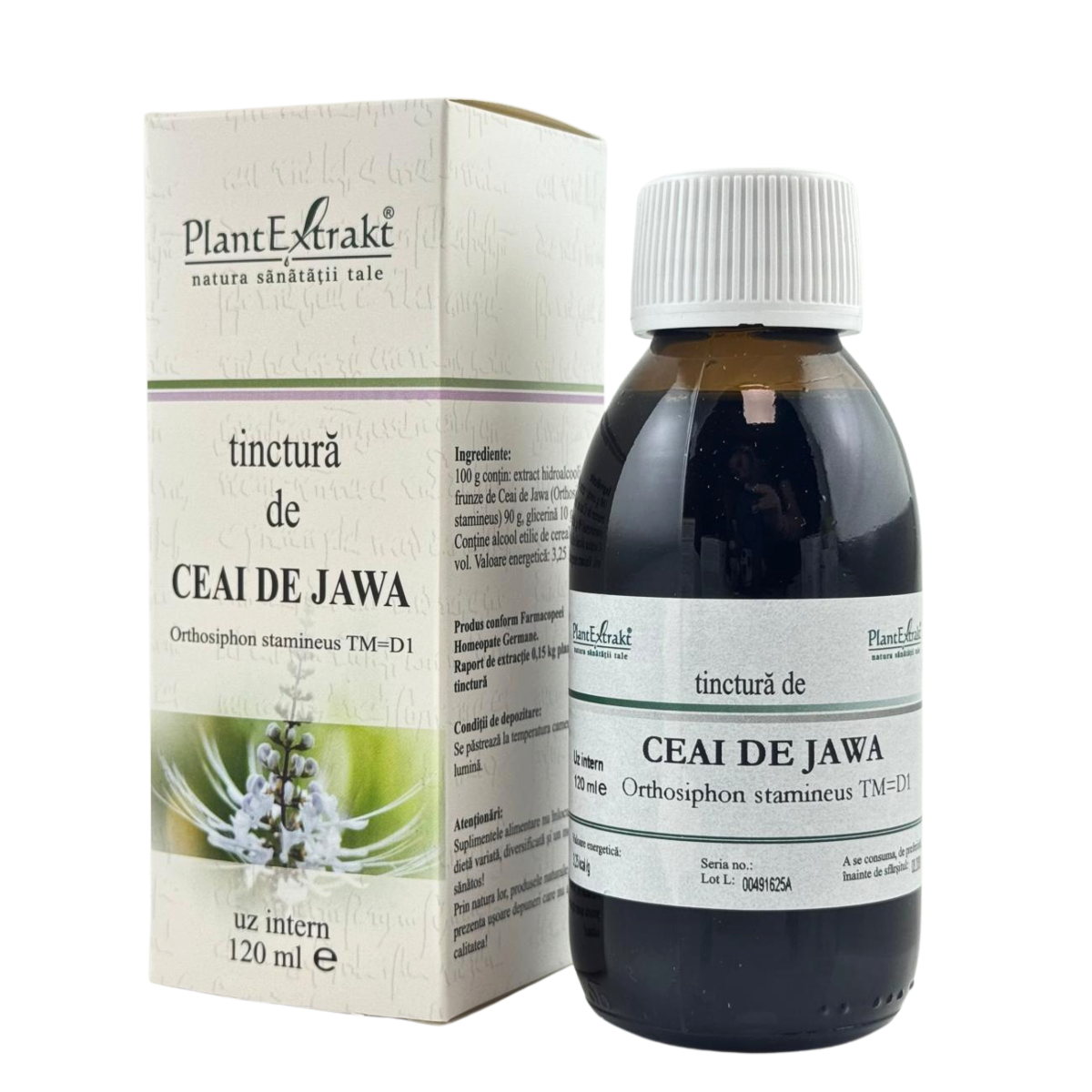 Tinctura de Ceai de Jawa 120 ml
