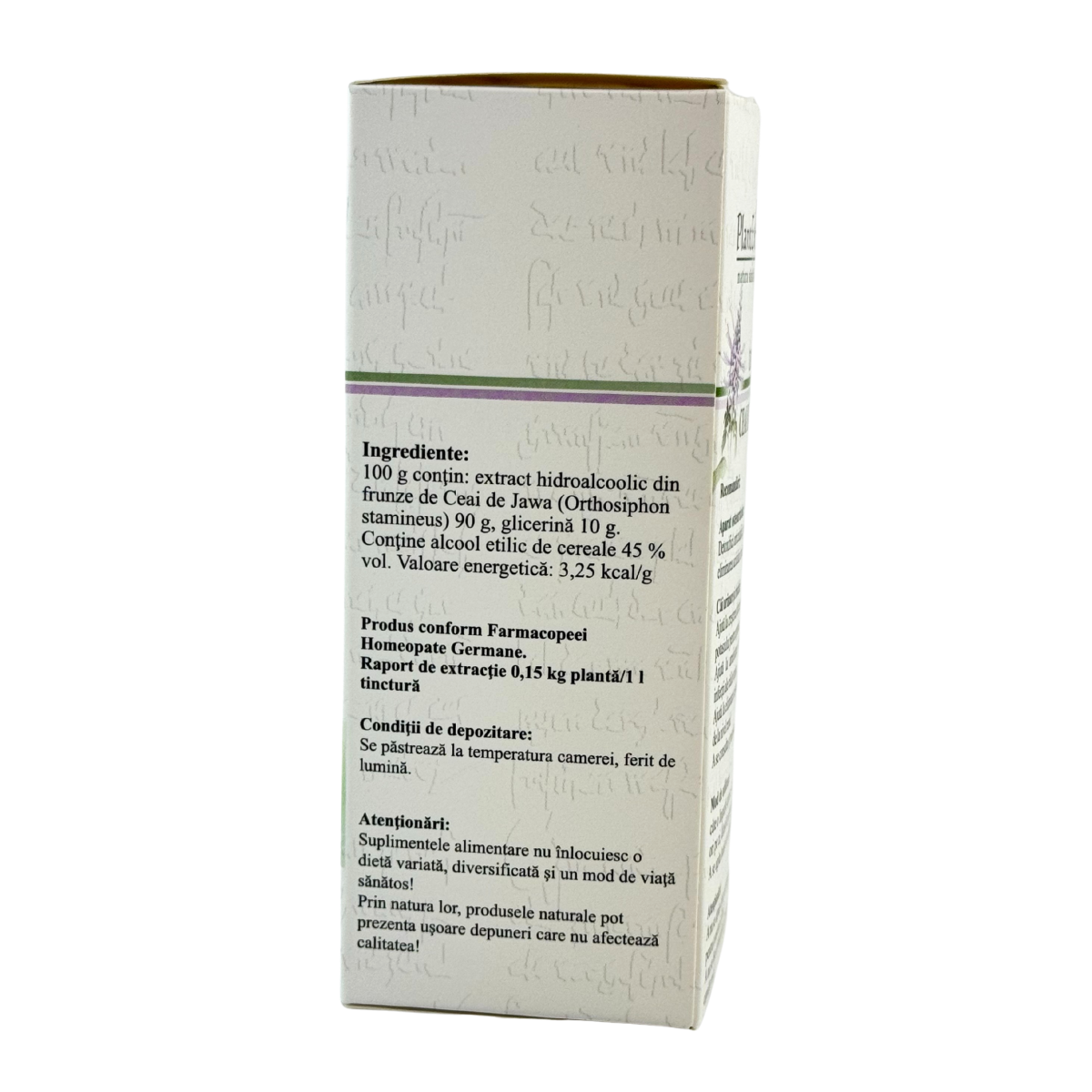 Tinctura de Ceai de Jawa 120 ml