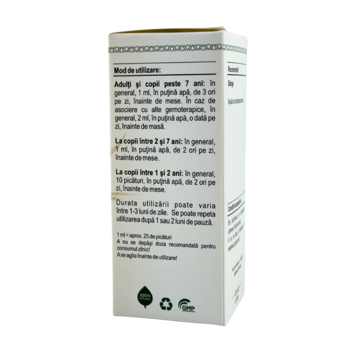 Extract din mladite de Catina rosie 50 ml