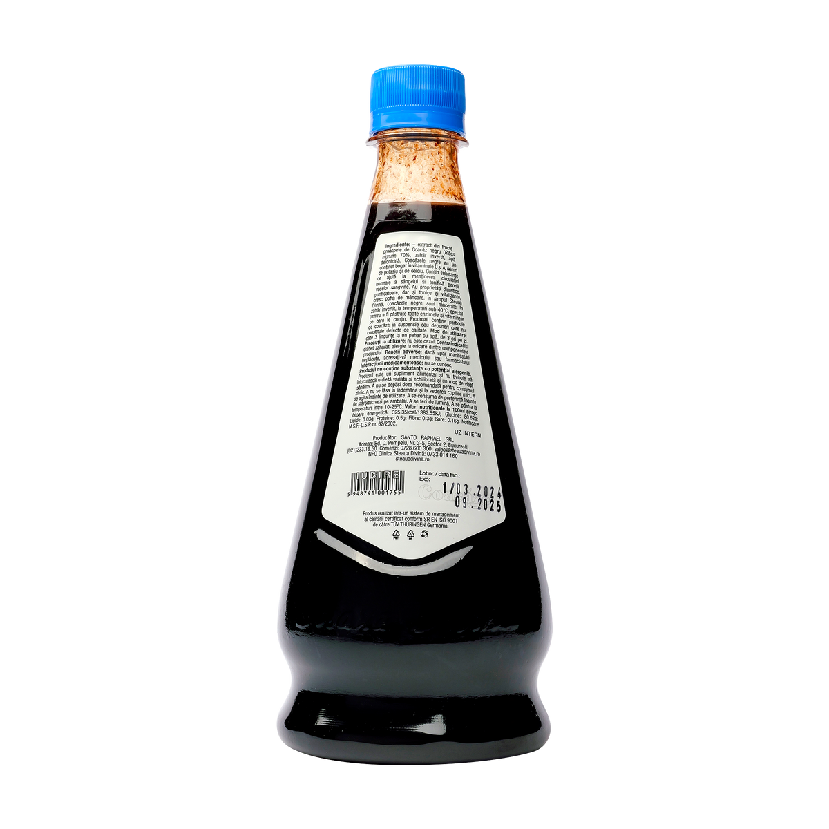 Sirop coacaz negru 520 ml