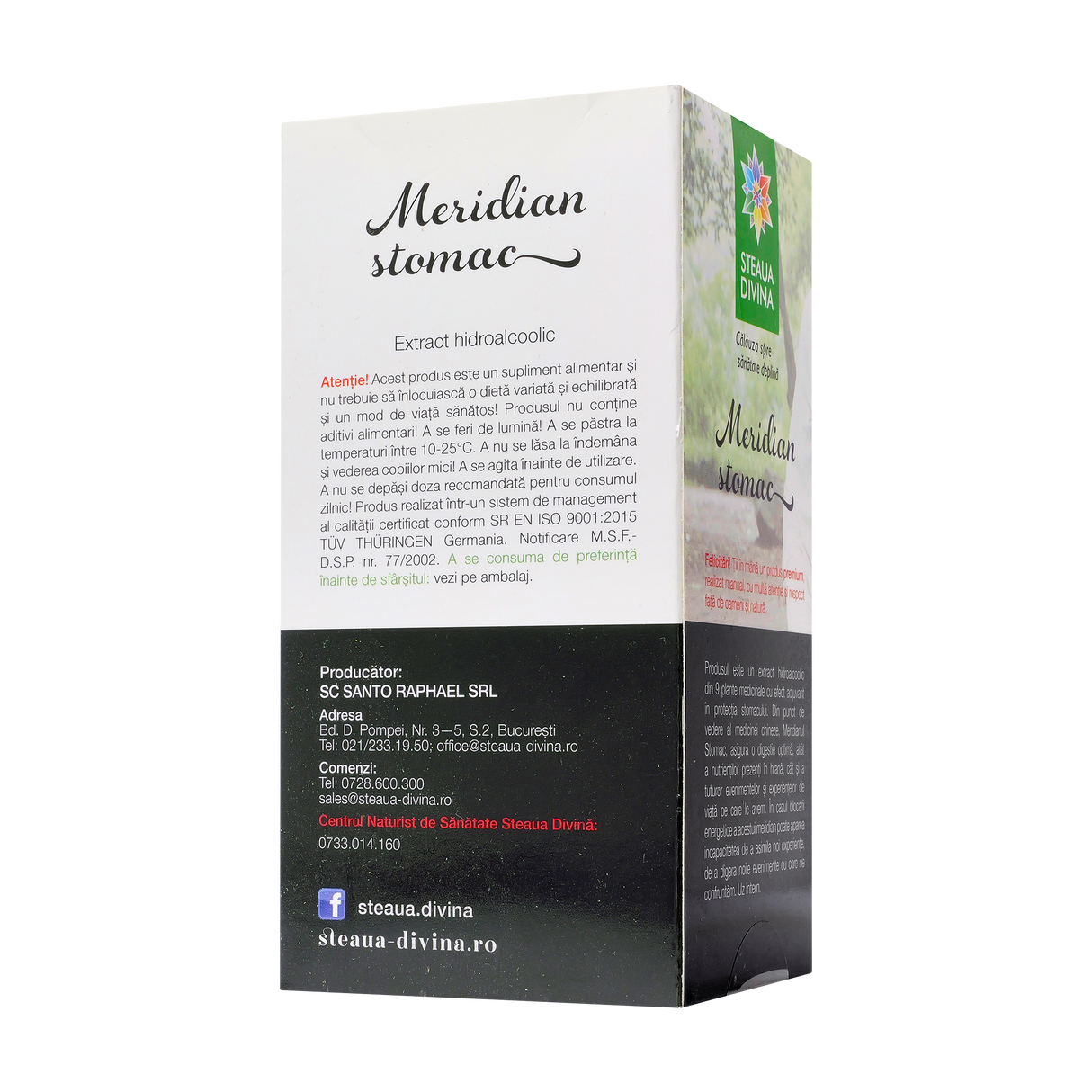 Tinctura meridian stomac 100 ml