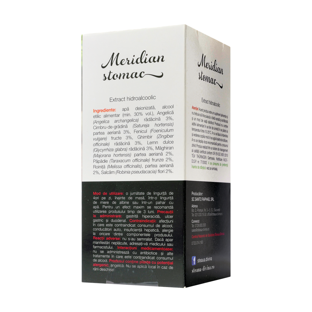 Tinctura meridian stomac 100 ml