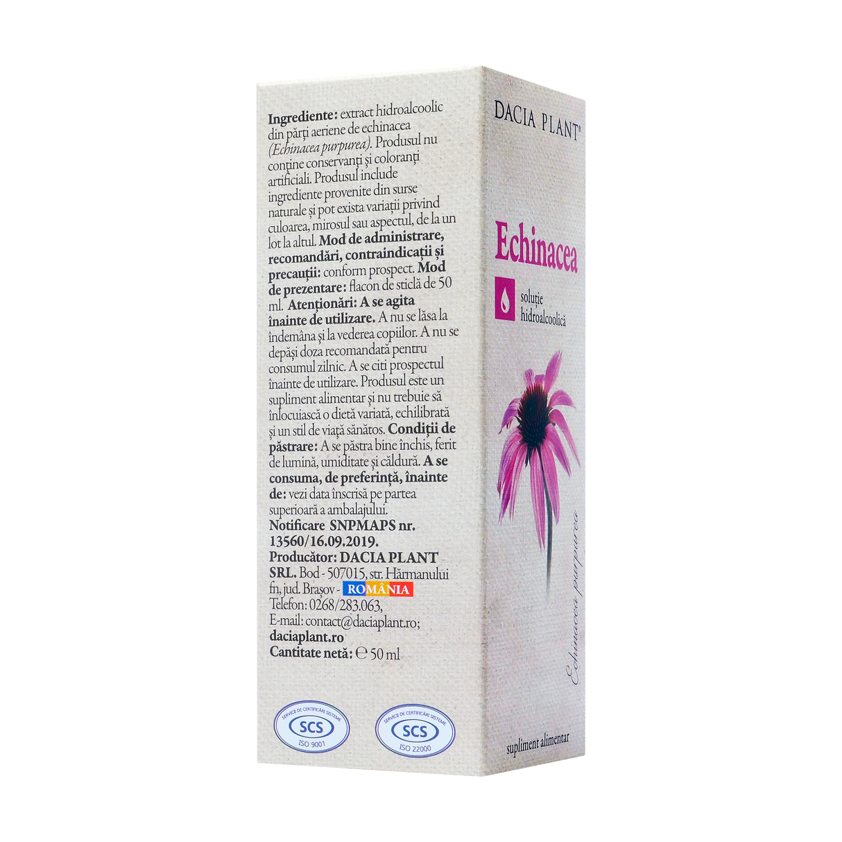 Tinctura echinaceea 50 ml