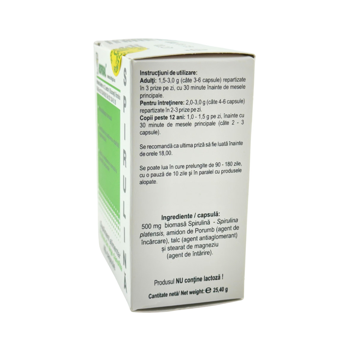 Spirulina 500mg 40 capsule
