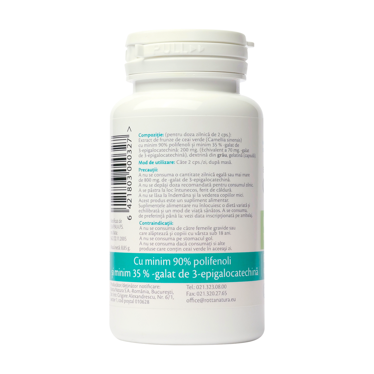 Extract ceai verde 30 capsule