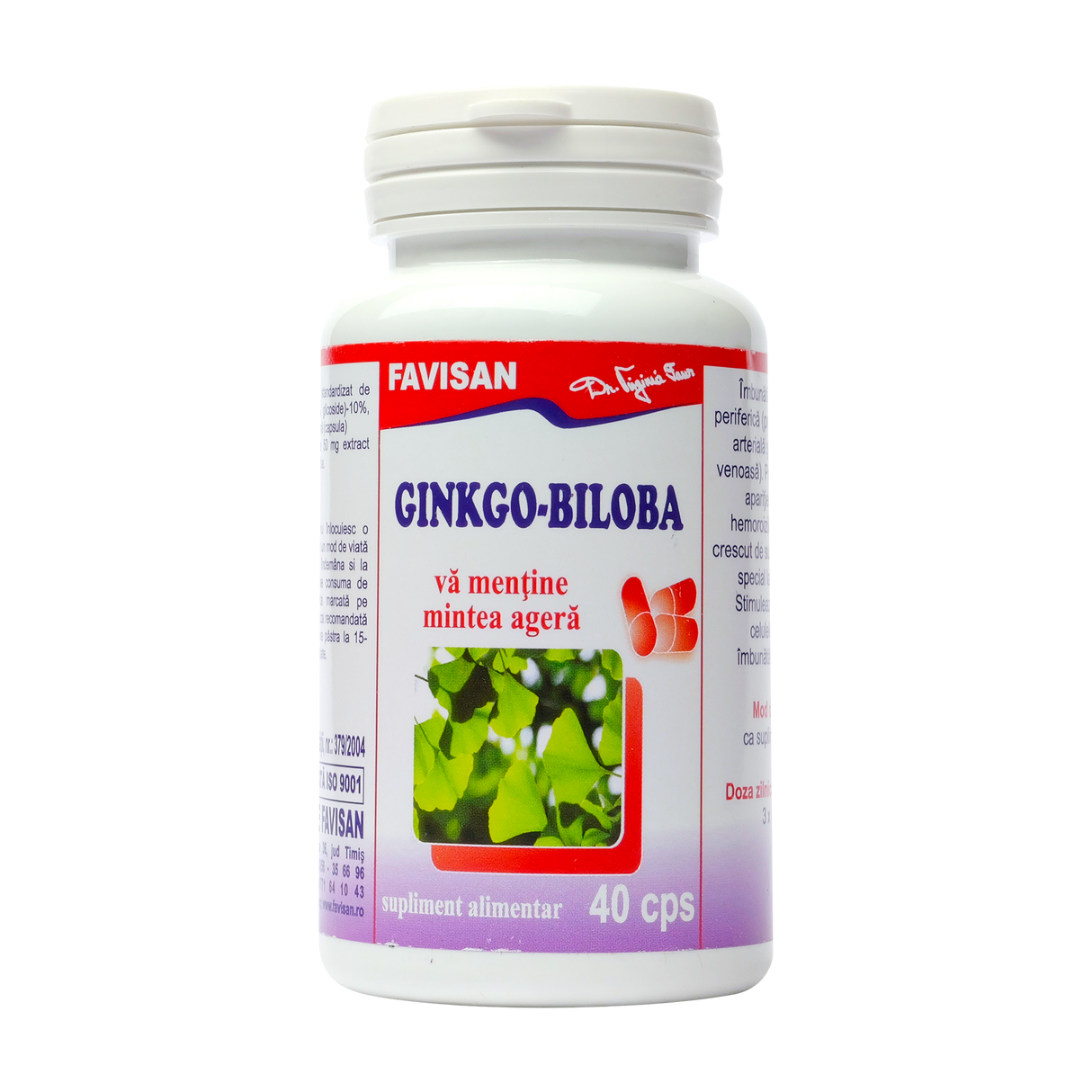 Ginkgo biloba 40 capsule