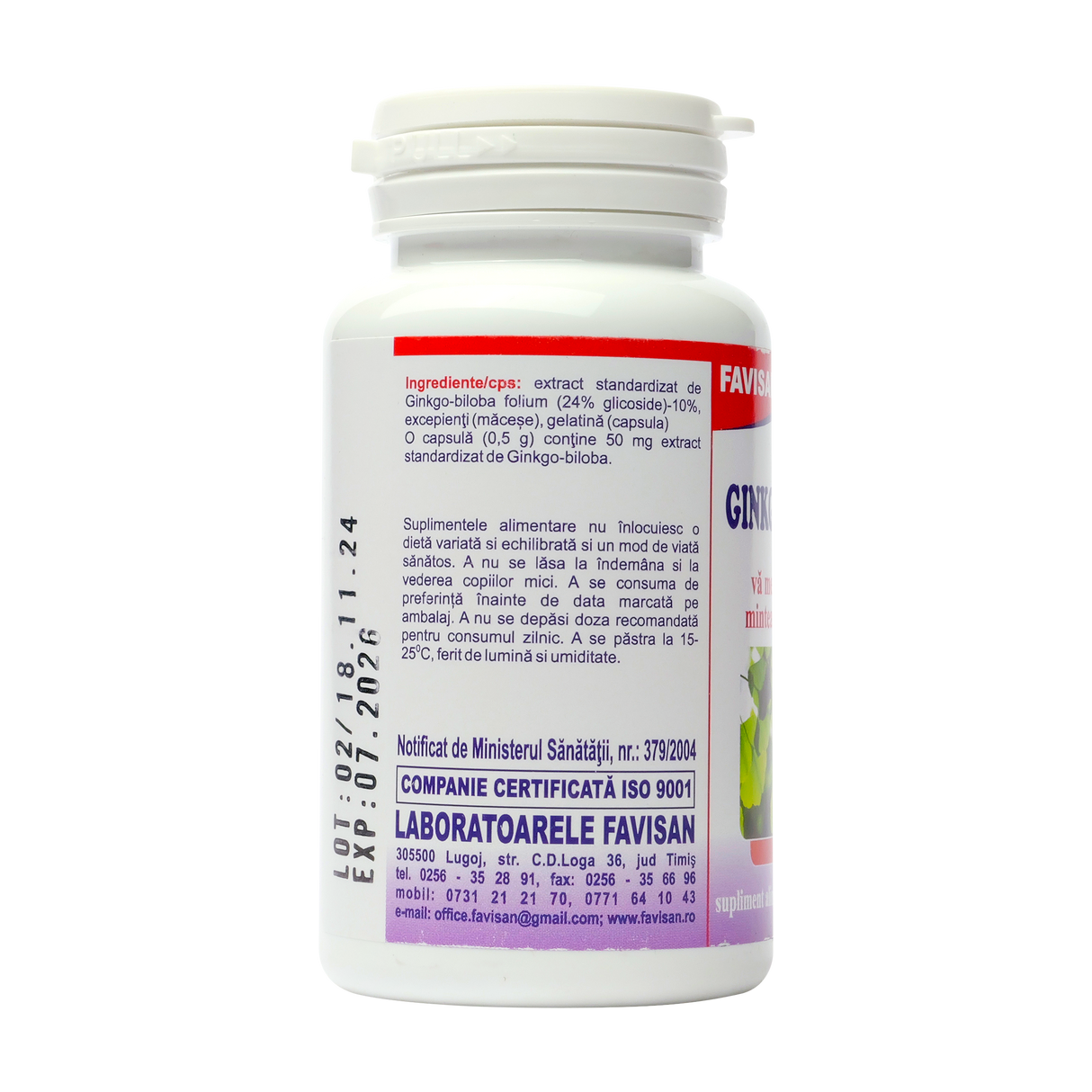 Ginkgo biloba 40 capsule