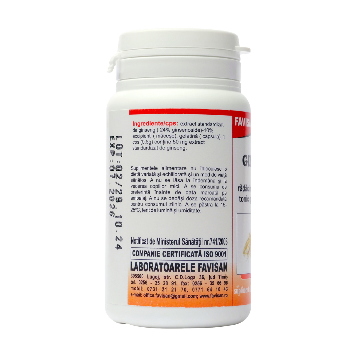 Ginseng 40 capsule