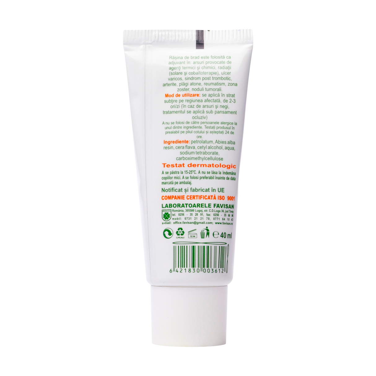 Unguent cu rasina Faviderm 40 ml