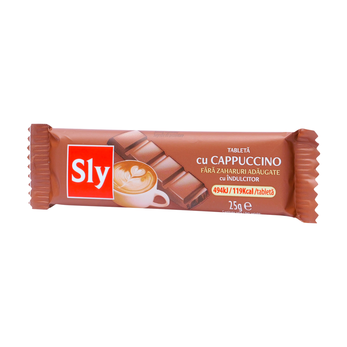 Tableta ciocolata cappuccino 25 g