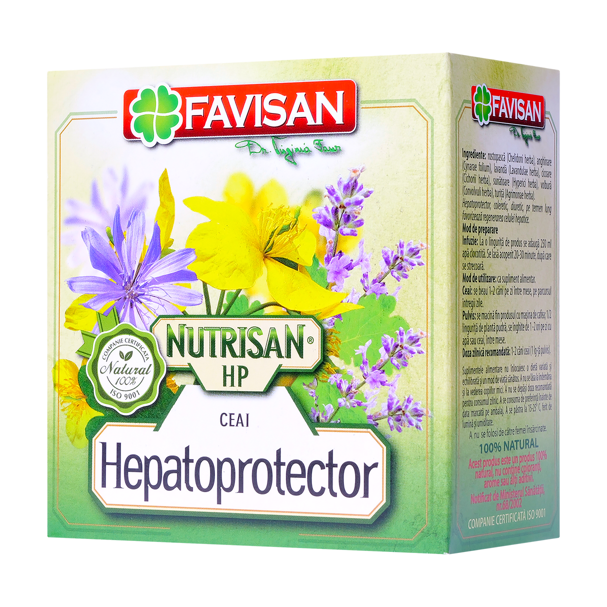 Ceai nutrisan hp Hepatoprotector 50 g