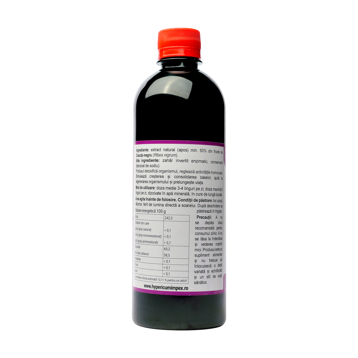 Sirop coacaz negu 500 ml