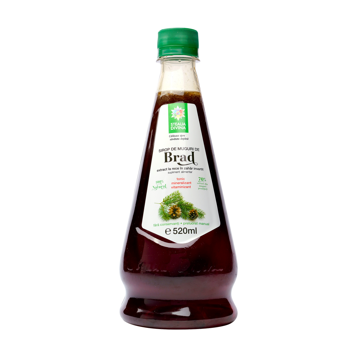 Sirop muguri brad presat la rece 520 ml