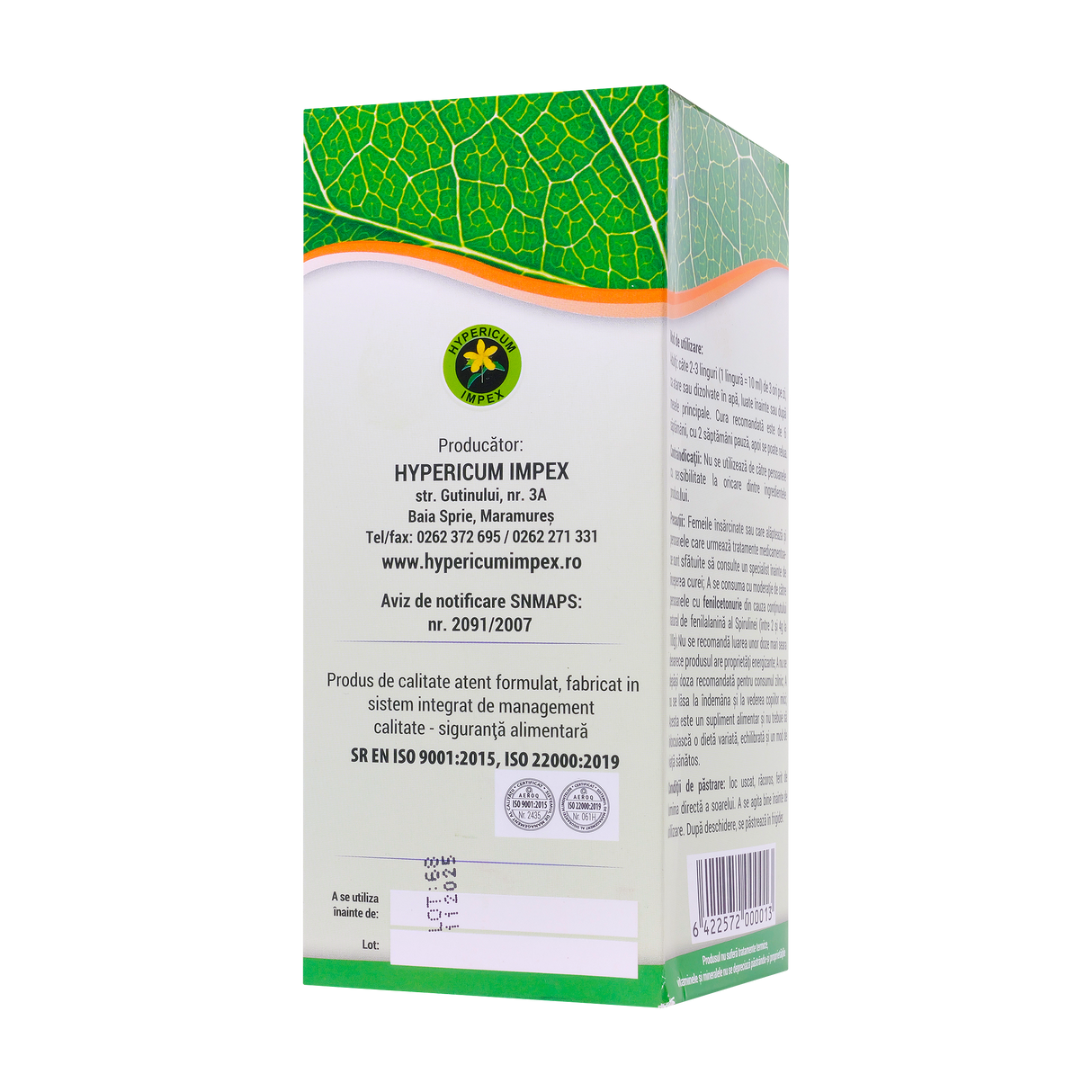 Elixirul vietii 250 ml