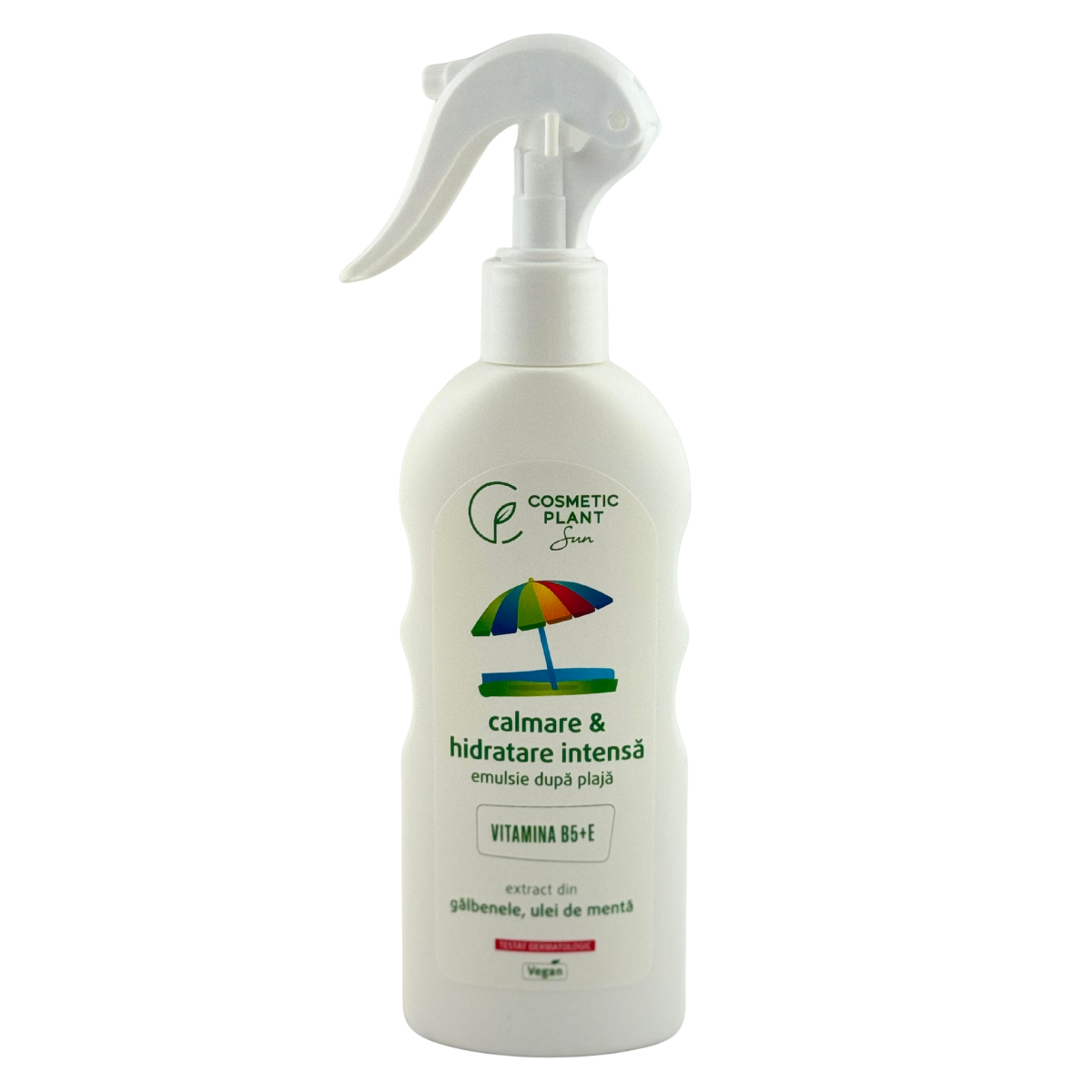 Emulsie calmanta-hidratanta dupa plaja cu ulei de menta si extract de galbenele 200 ml