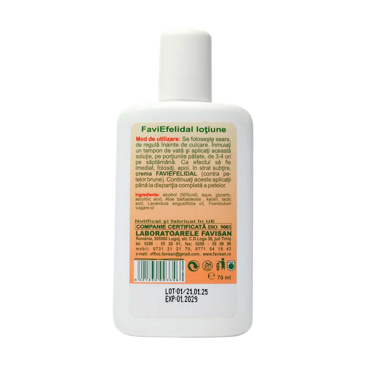 Lotiune pistrui Faviefelidal 70 ml
