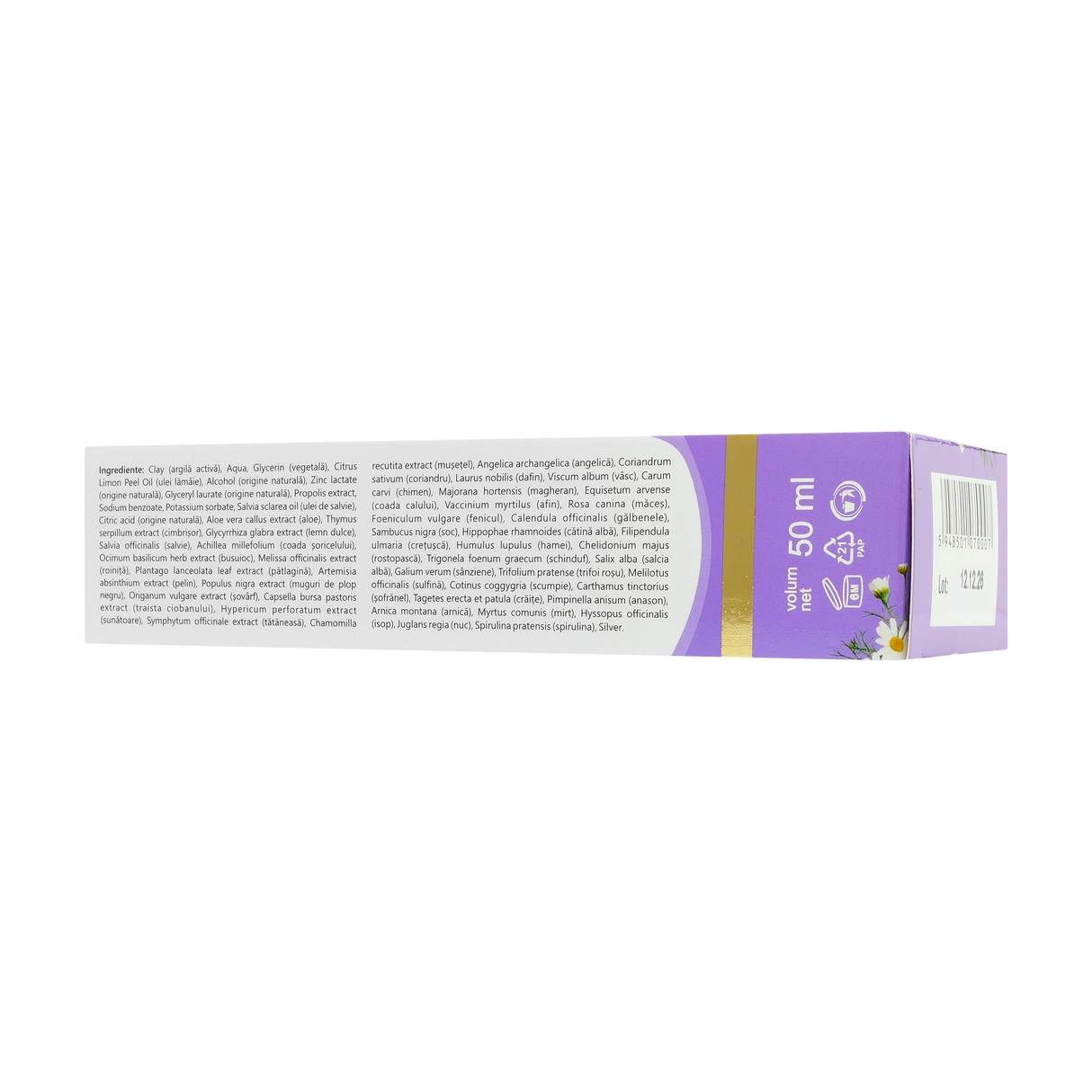 Pasta de dinti Homeopatic 50 ml