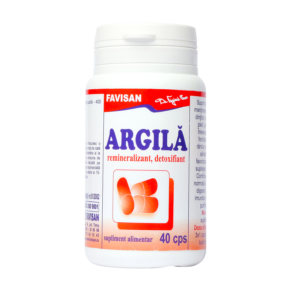 Argila 40 capsule