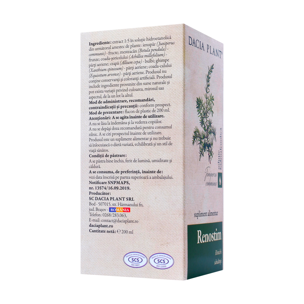 Tonic renal renostim 200 ml