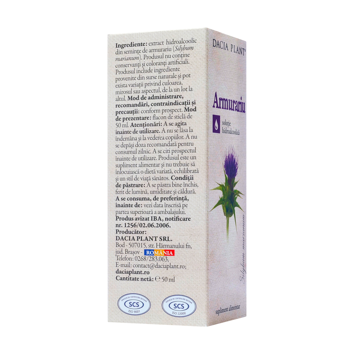 Tinctura armurariu 50 ml
