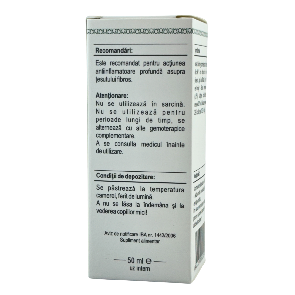 Extract din mladite de Cimisir 50 ml
