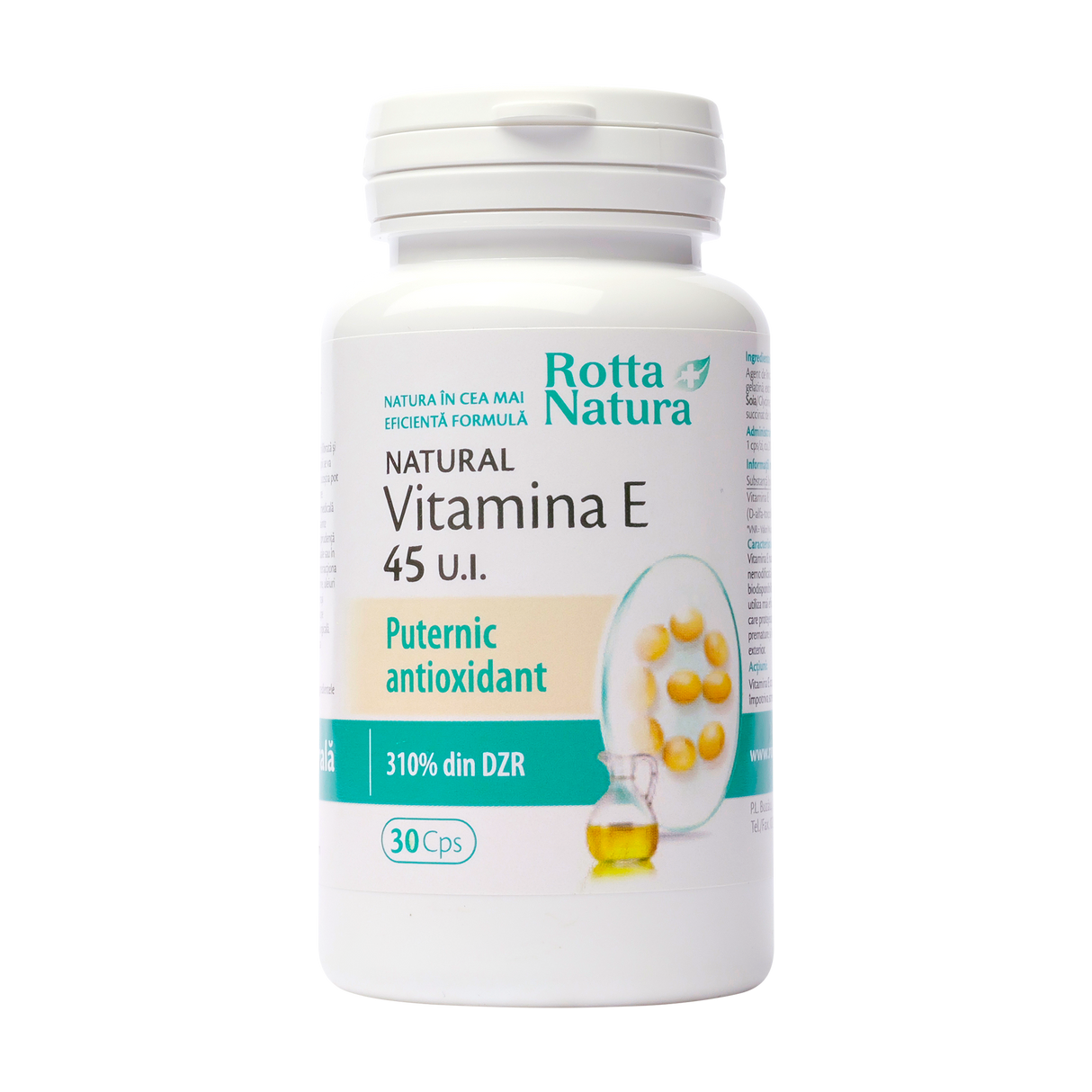 Vitamina E natural 45 ui 30 capsule