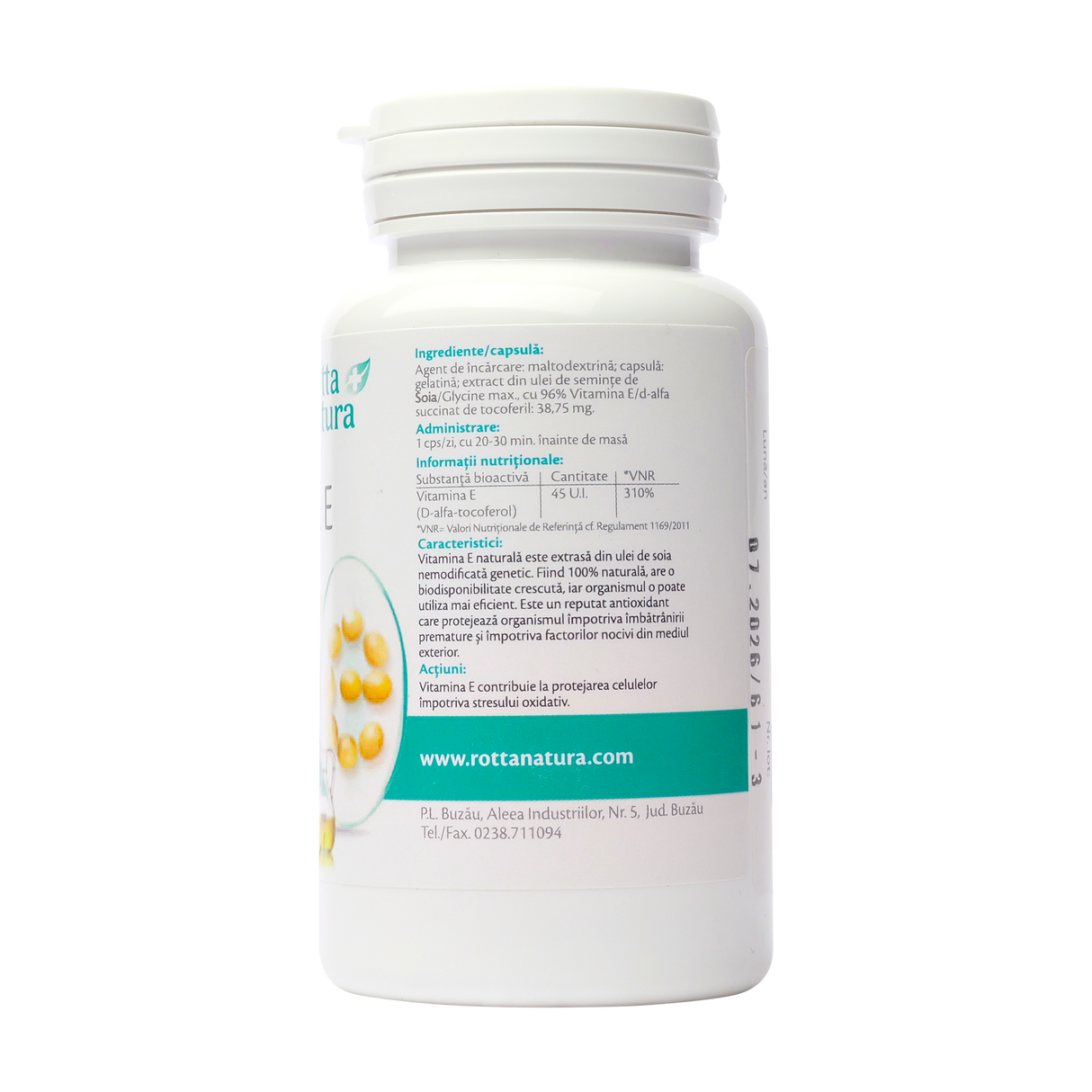 Vitamina E natural 45 ui 30 capsule