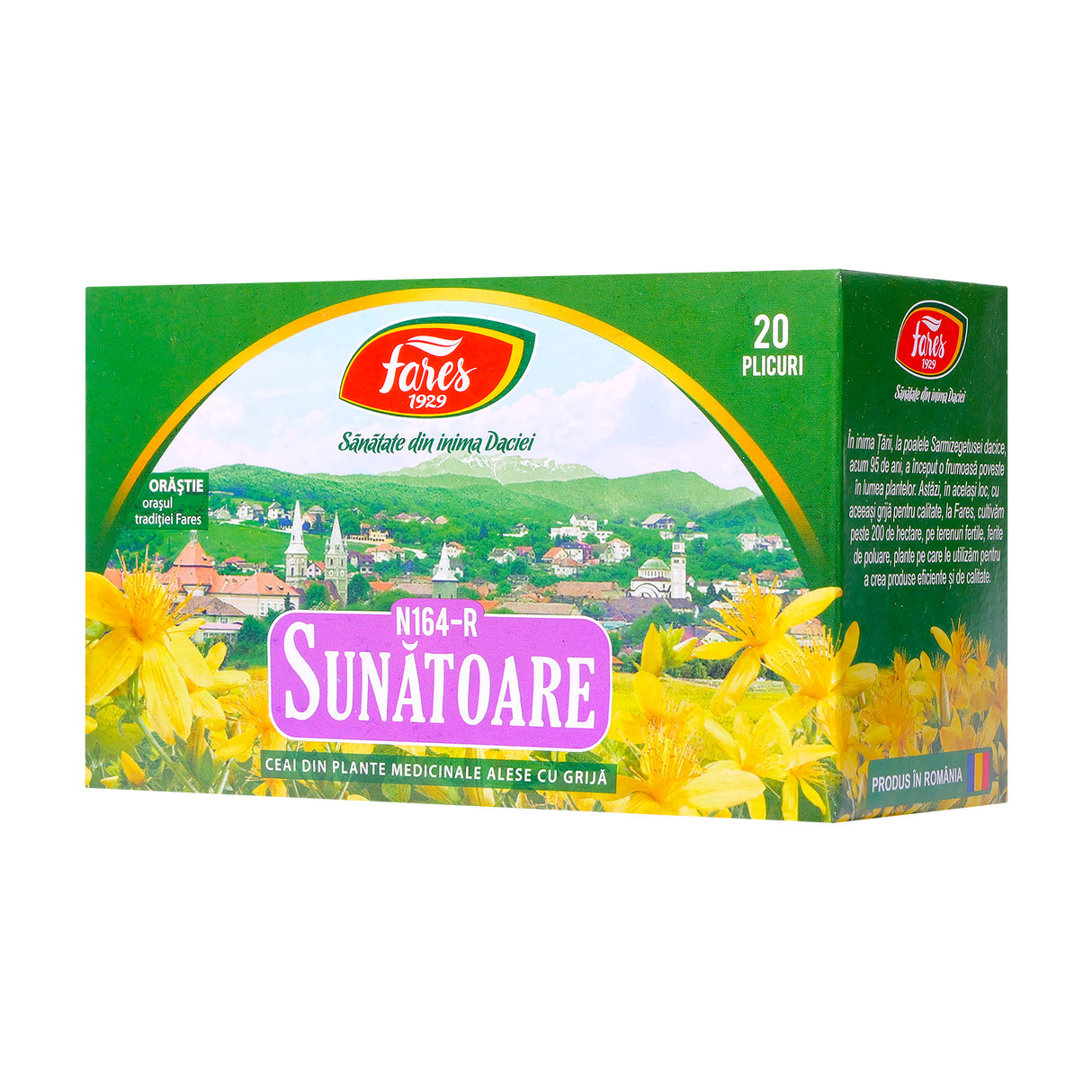Ceai sunatoare 20 plicuri Fares