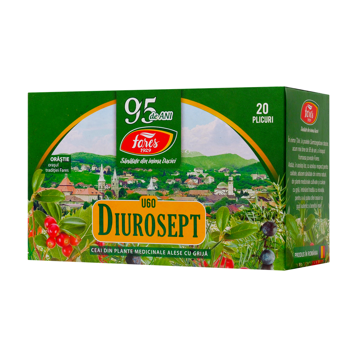 Ceai diurosept diuretic 20 plicuri