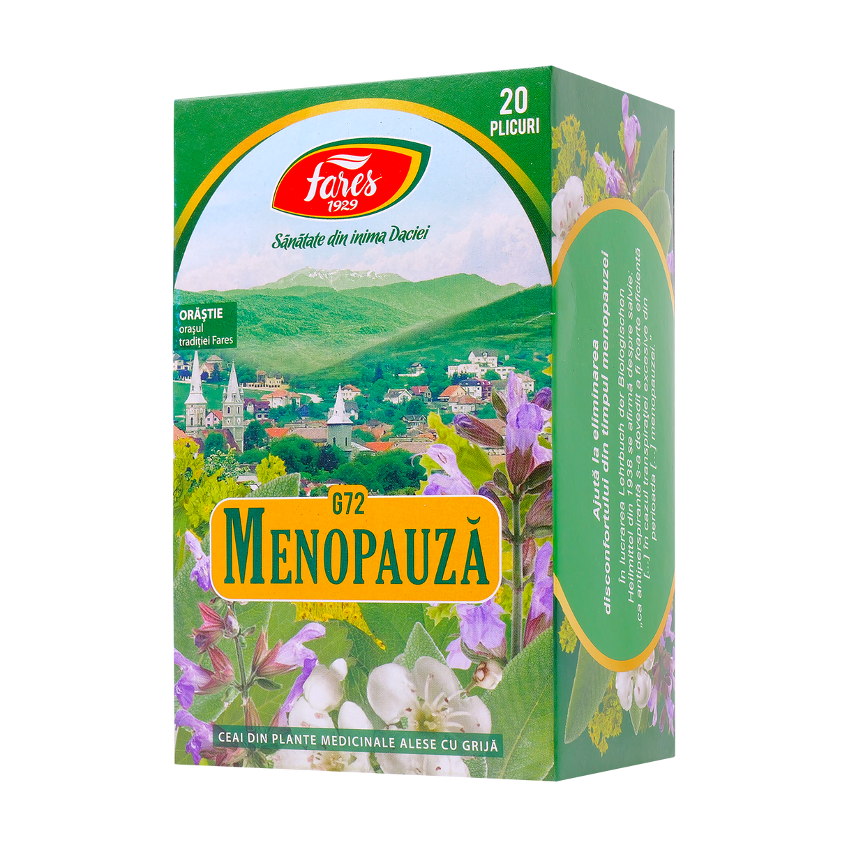 Ceai tulburari de menopauza 20 plicuri